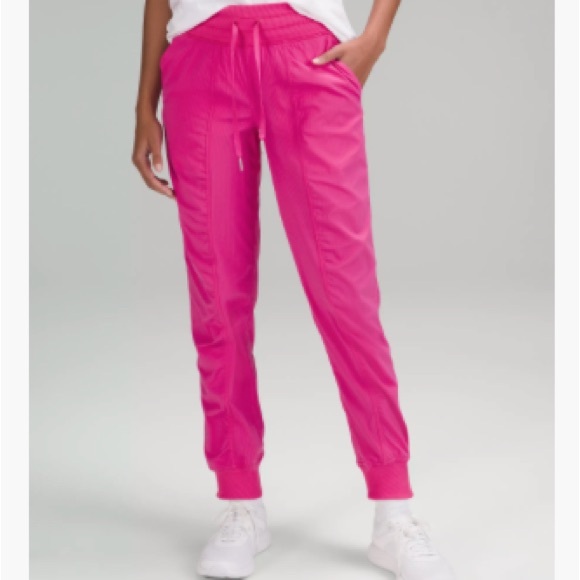 lululemon athletica Pants - Lululemon Dance Studio Mid-Rise Jogger | Sz 10 | Sonic Pink | Full Length